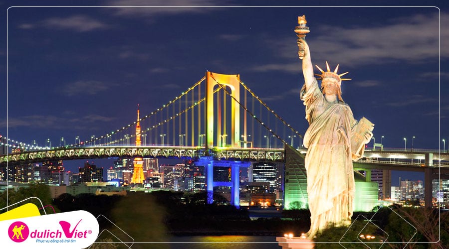 Du lịch Tết Âm lịch 2025 Tour Nhật Bản Tokyo - Hakone - Fuji - Odaiba từ Sài Gòn