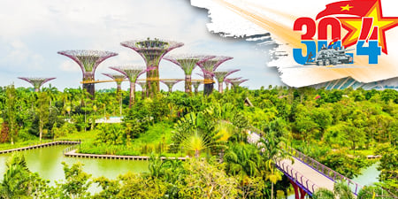Du lịch Singapore 4 ngày 3 đêm Lễ 30 tháng 4 khởi hành từ Tp.HCM