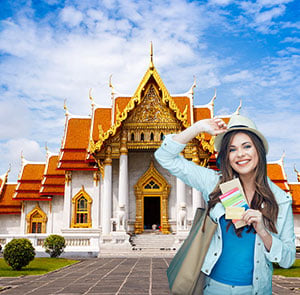 Du lịch Châu Á - Combo bao gồm vé máy bay + khách sạn hành trình khám phá Thái Lan