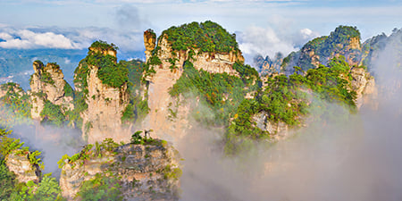 Du lịch Trung Quốc - Trương Gia Giới - Phượng Hoàng Cổ Trấn thuê nguyên chuyến bay từ TPHCM