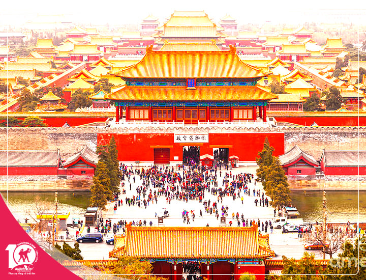 Du lich Trung Quốc Bắc Kinh - Vạn Lý Trường Thành từ Sài Gòn giá tốt 2025