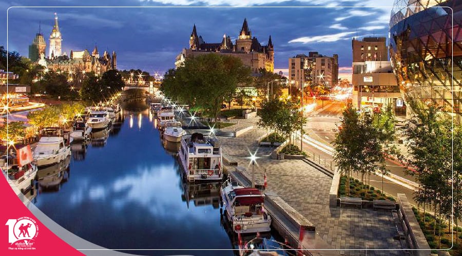 Du lịch Canada - Tour bờ Đông Canada Toronto - Ottawa - Montreal - Quebec từ Sài Gòn