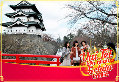Du lịch Nhật Bản Tết - Tokyo - Fuji - Kyoto - Osaka 6 ngày từ Hà Nội