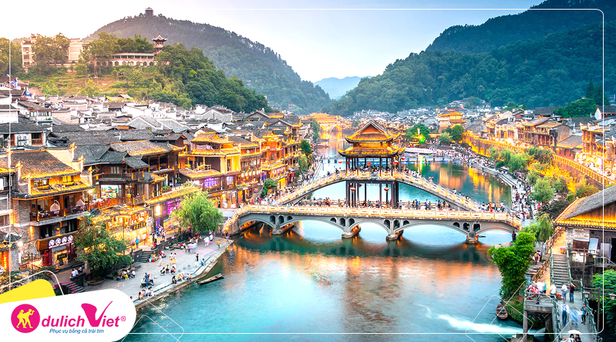 Du Lịch Trung Quốc Tết Trương Gia Giới - Phượng Hoàng Cổ Trấn từ Hà Nội