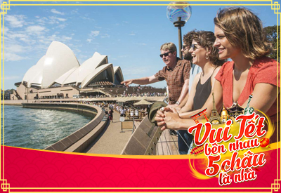 Du lịch Tết Úc - Melbourne - Sydney 7 ngày 6 đêm từ Hà Nội
