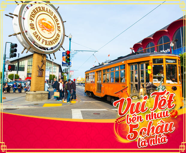 Du lịch Mỹ Tết - Los Angeles - San Diego - Las Vegas - San Francisco giá tốt từ Hà Nội