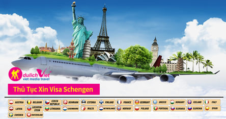 Dịch vụ visa du lịch Châu Âu - Khối Schengen