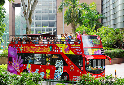 Vé tham quan Hop-on Hop-off Bus Tour Pass Singapore giá tốt 2025