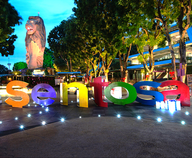 Vé tham quan Singapore Sentosa Merlion giá tốt 2025