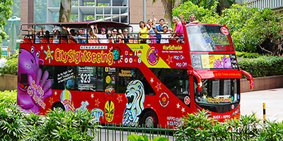 Vé tham quan Hop-on Hop-off Bus Tour Pass Singapore giá tốt 2025