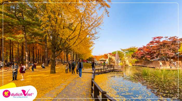 [Siêu HOT] Miễn Visa Du lịch mùa Thu Tour Hàn Quốc Soraksan - Incheon - Seoul từ Sài Gòn 2025