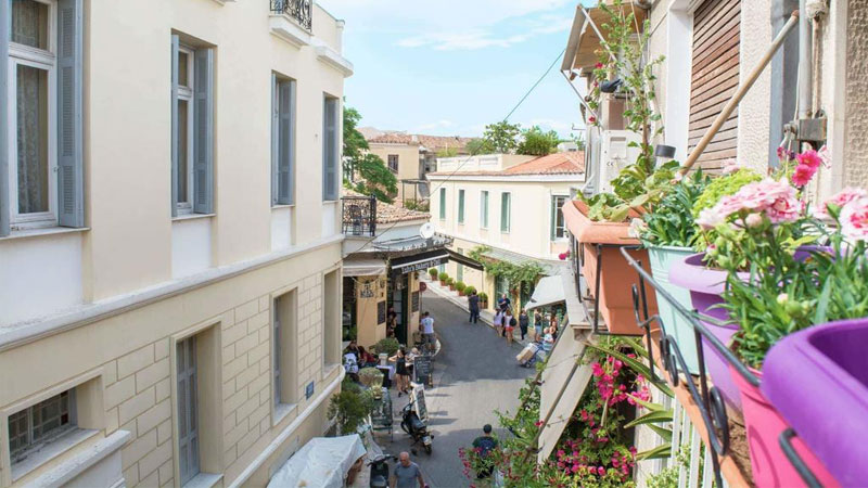 Khu phố Plaka, Athens