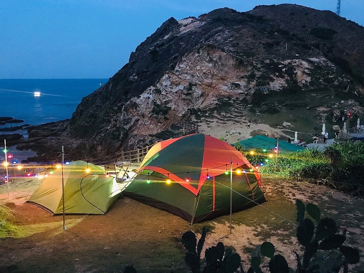 Cắm trại Bãi Môn-Phú Yên