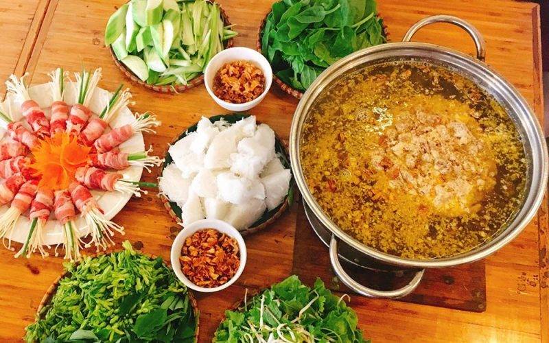 Lẩu cua đồng Miền Tây thơm ngon