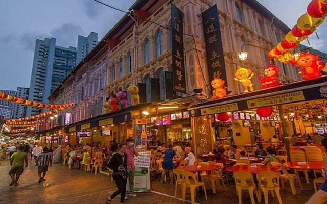 Tham gia lễ hội Trung Thu ở Singapore
