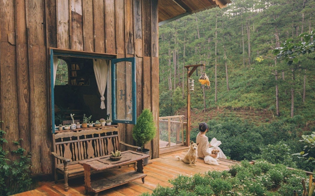 Quán cafe Lưng Chừng Đà Lạt