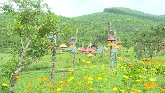 Phong cảnh thung lũng Bồng Lai