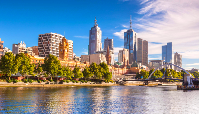Cảnh quan thành phố Melbourne