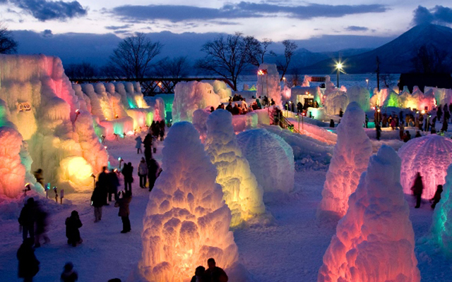 Những địa điểm hấp dẫn du khách của Hokkaido vào mùa đông khiến du khách mê mẩn