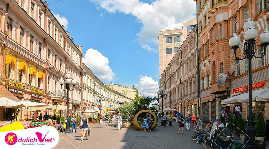 Du lịch Nga - Phố cổ Arbat