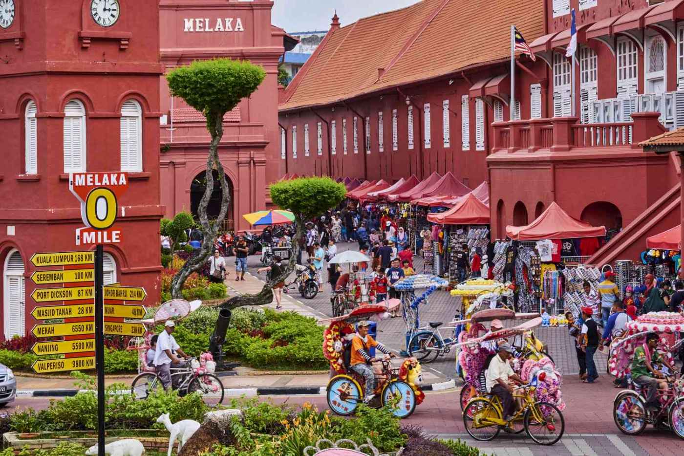 Quảng trường Hà Lan - Sắc màu Châu Âu ở Malaysia