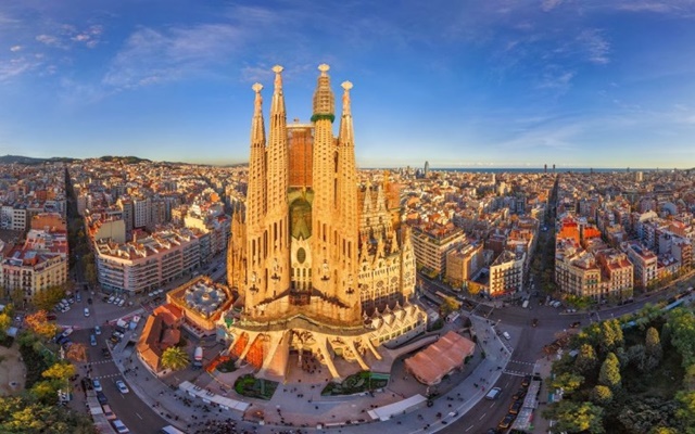 Thành phố Barcelona Tây Ban Nha