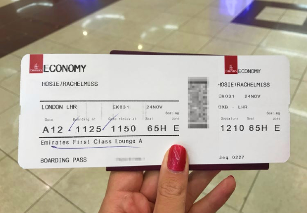 Nội thất sang trọng trên máy bay Emirates