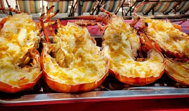 Đặc sản Tôm Hùm ở Bình Ba