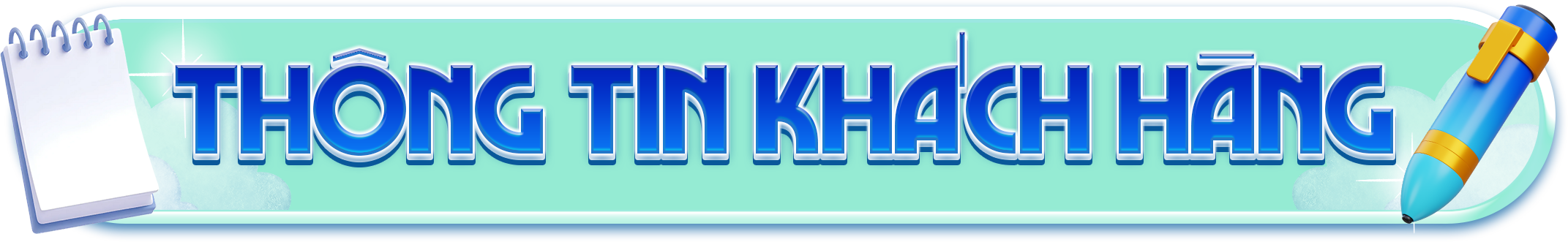 tiêu đề thông tin khách hàng